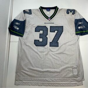 VINTAGE Seattle Seahawks Jersey SHAUN ALEXANDER #37 Reebok NFL 2XL Stitches Rare